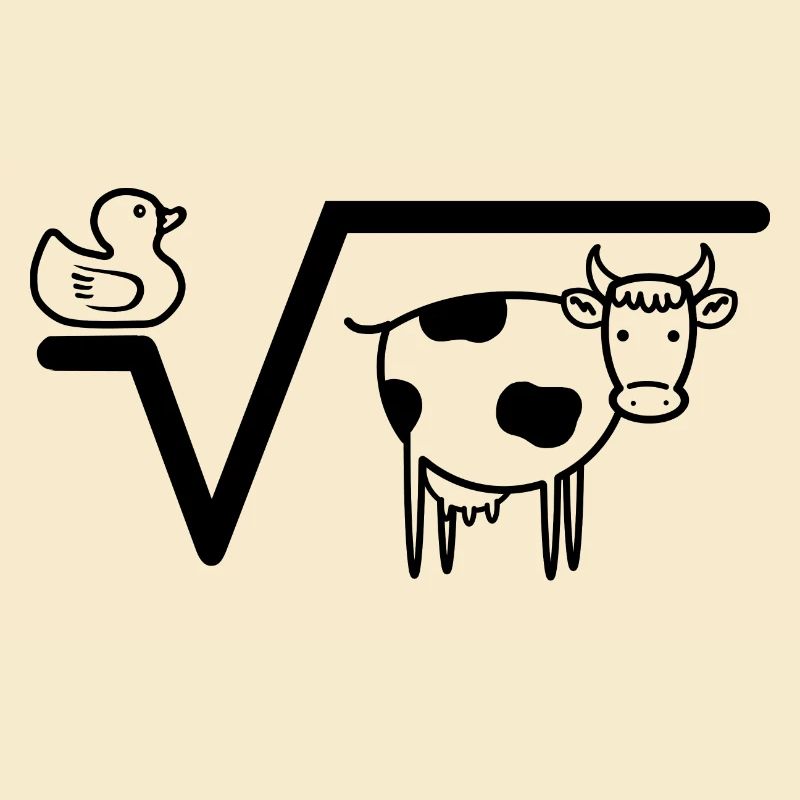 Duck Root Cow N-te Root From Q Math