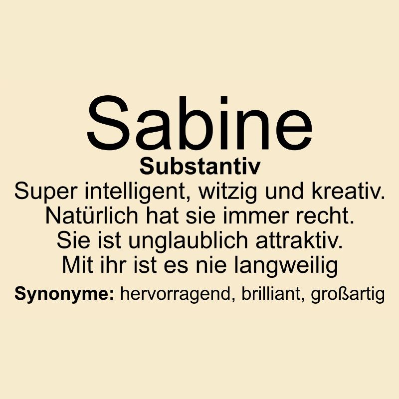 Name Definition Sabine