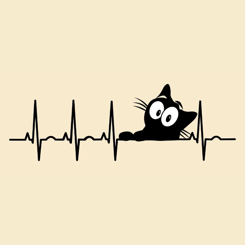 Chat chat chat yeux de chat ECG Chats Chat Miau