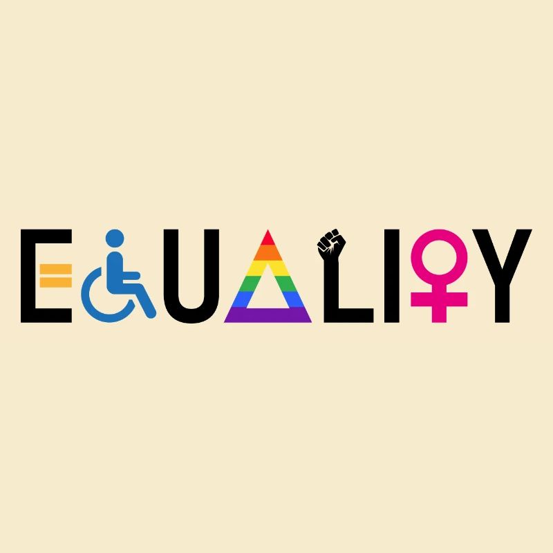 Equality LGBT Rechte Spruch Geschenk Pride