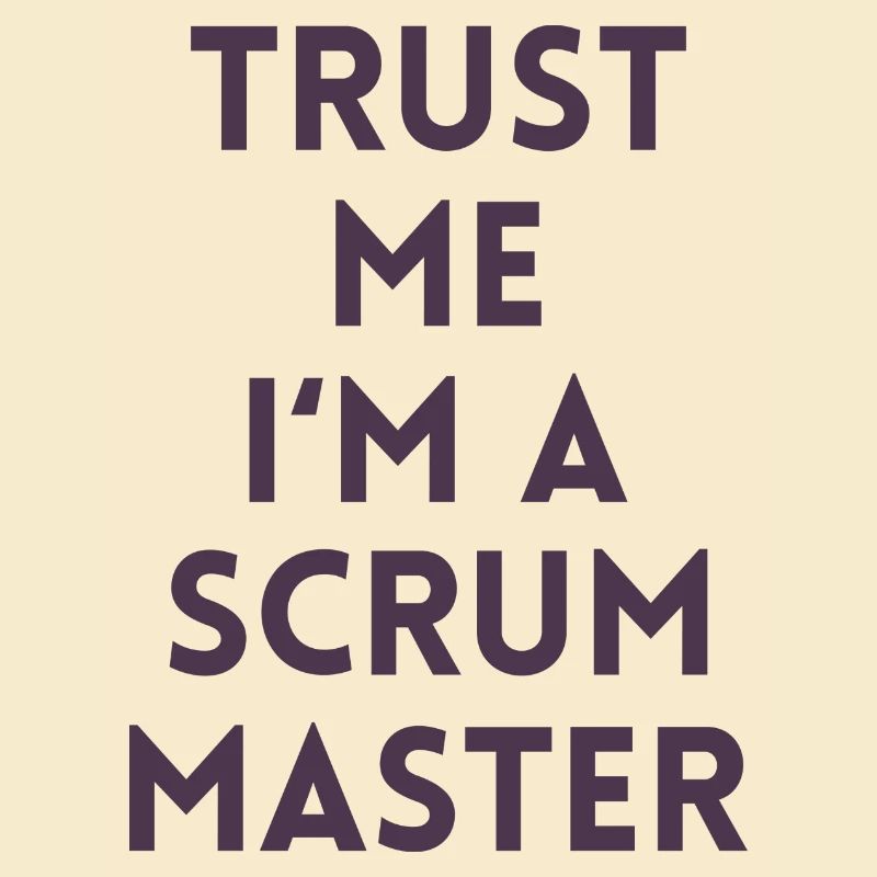 Trust me I’m a scrum master cadeau code ordinateur