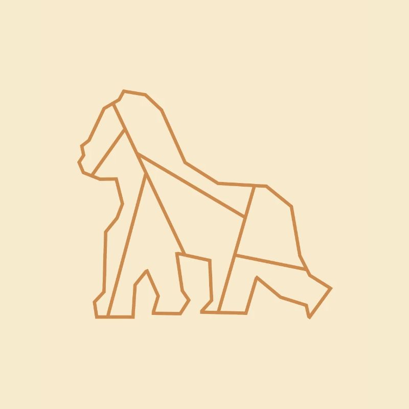 Affe | Tier | Logo | Gorilla