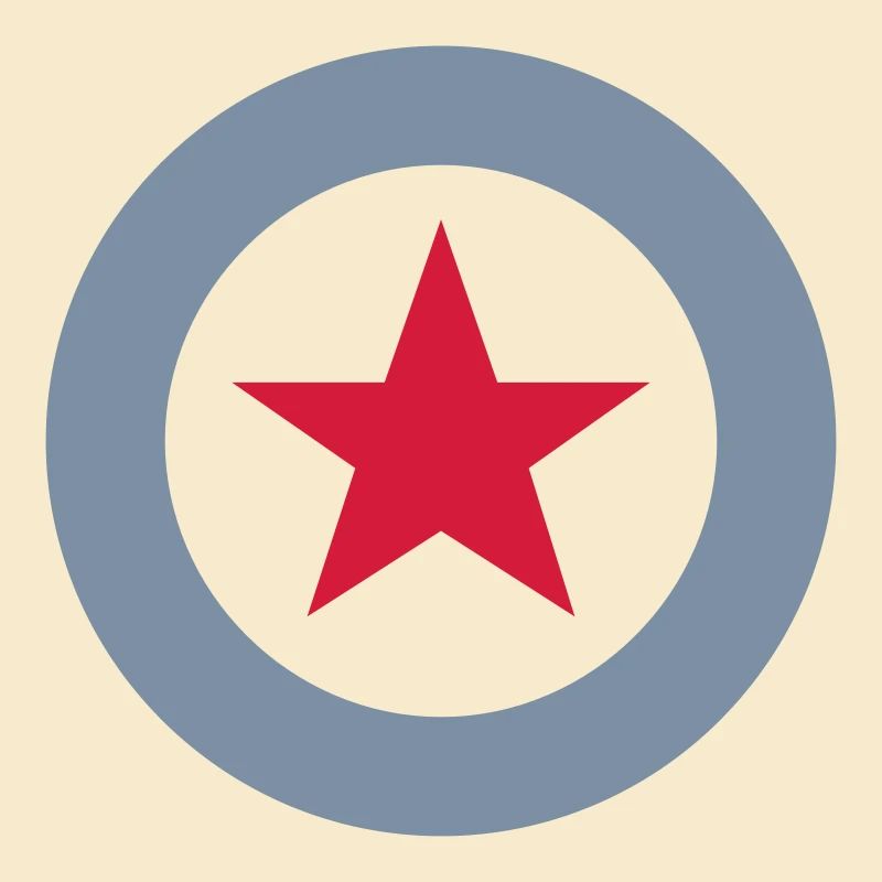 Kreis mit Stern / circled star (2c)
