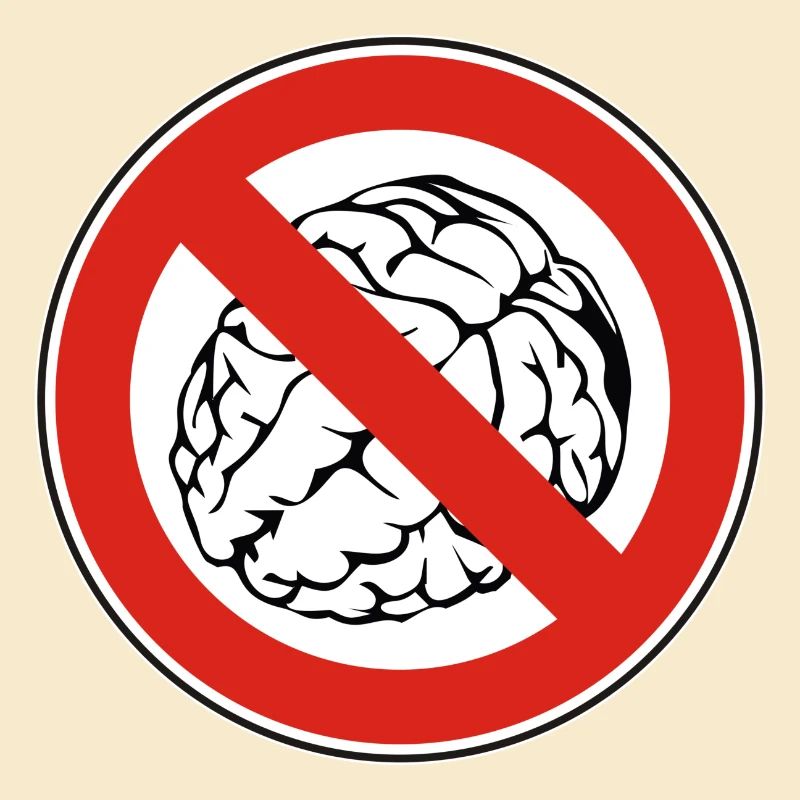 NO BRAIN