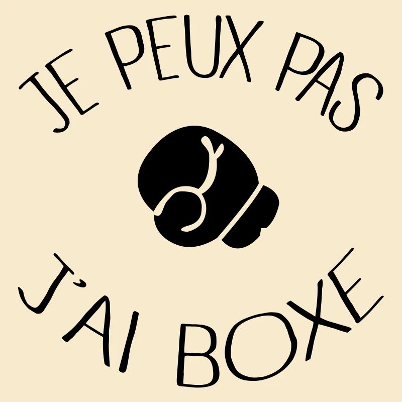 Je peux pas j'ai Boxe