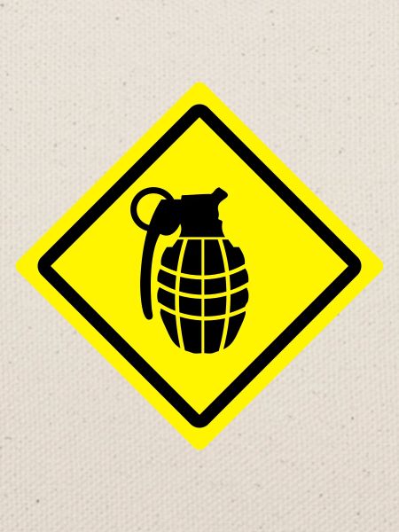 granade roadsign