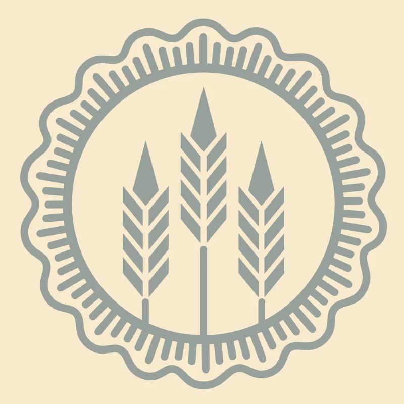 Weizen-Sigel / wheat medaillon (1c)