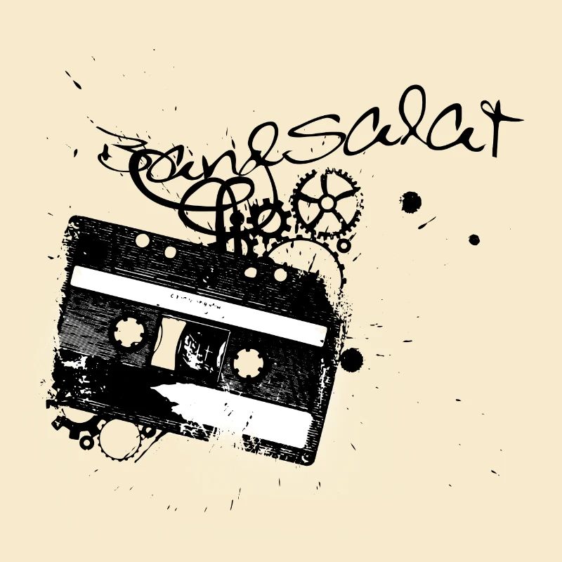 Kassette mit Bandsalat