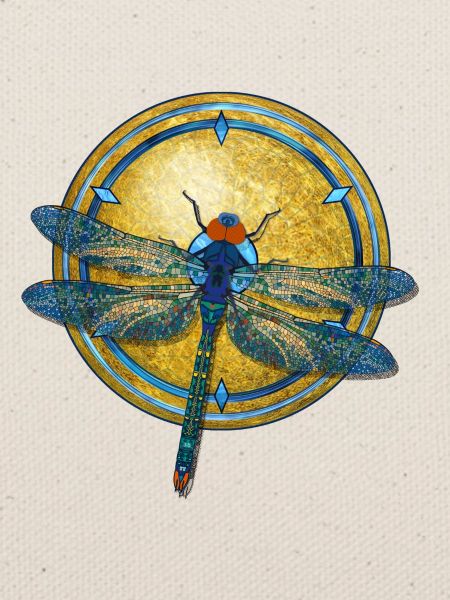 Libelle Jugendstil