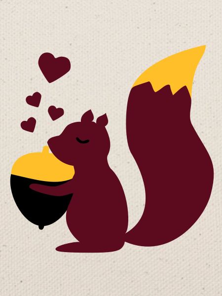 squirell love nuts