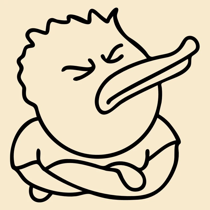 Offended Duck