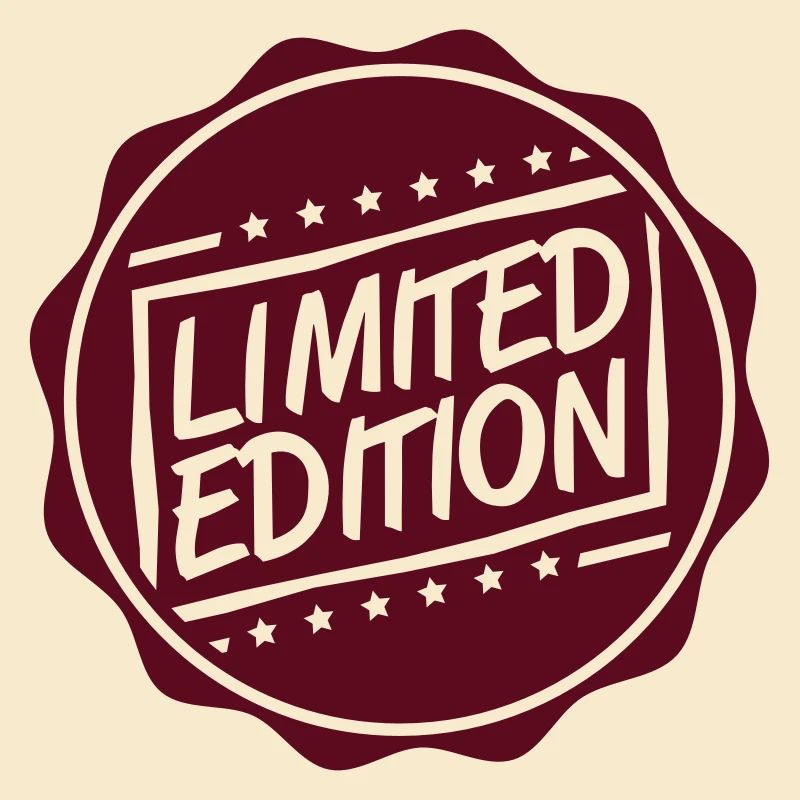 Limited Edition Round Stamp Logo