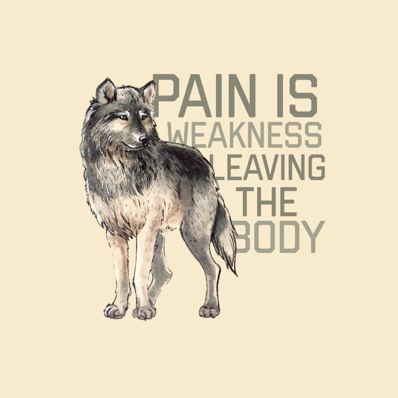 Pain is Weakness