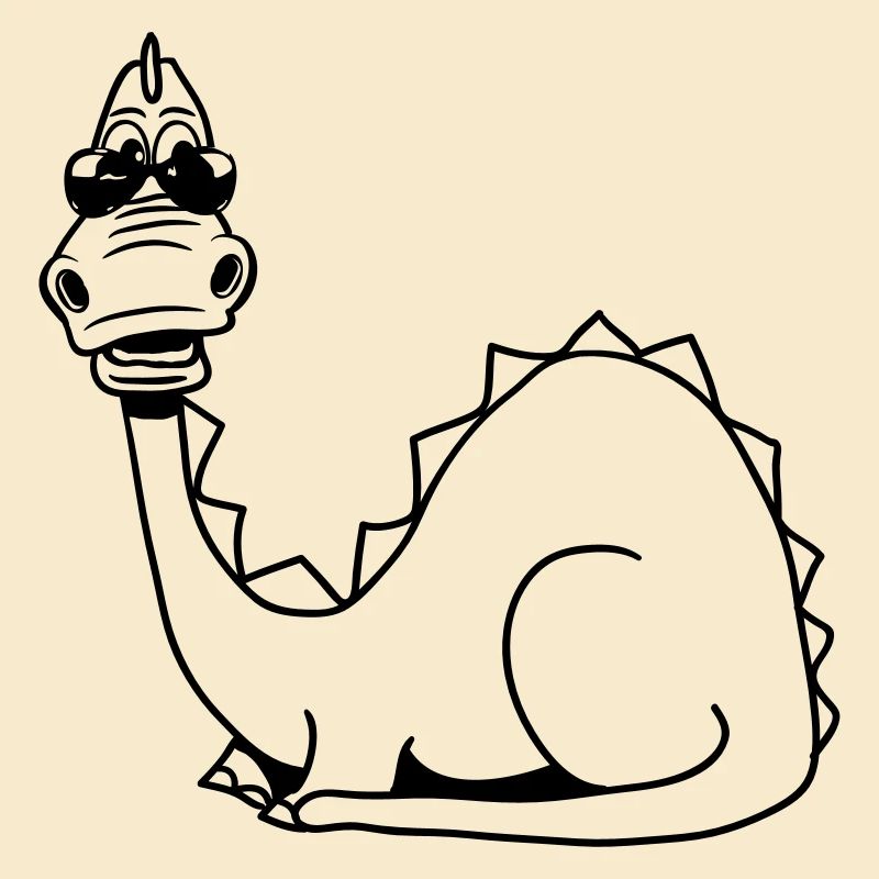 Drache Fabeltier Sonnenbrille design Cool Comic