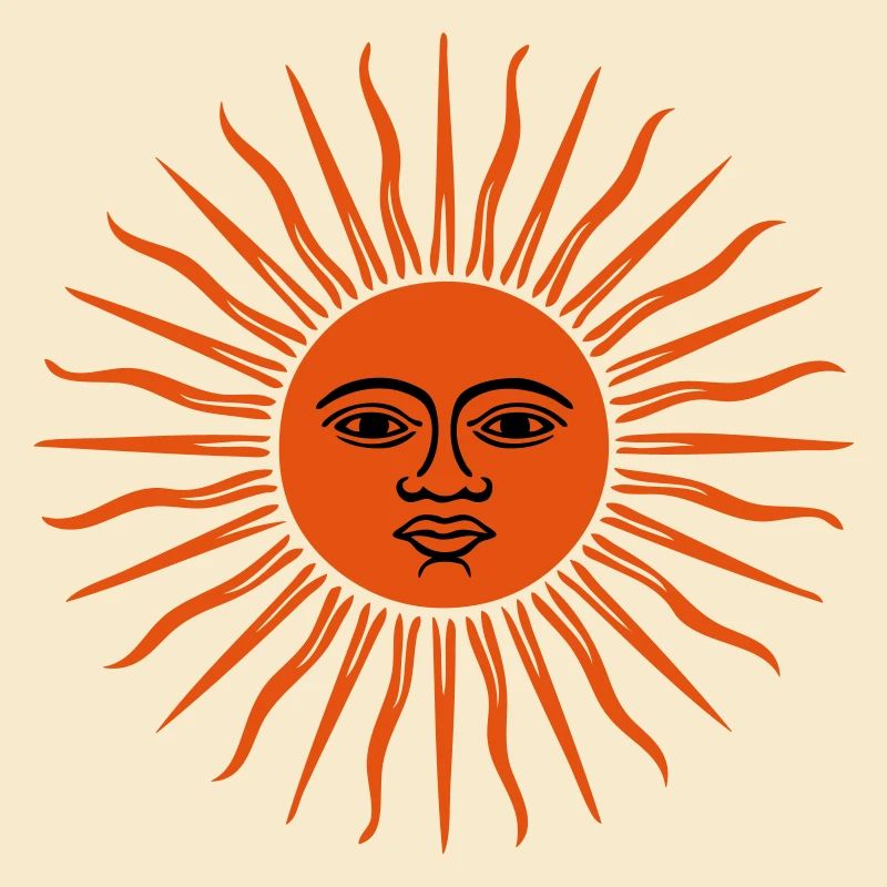 soleil argentine sol de Mayo argentin