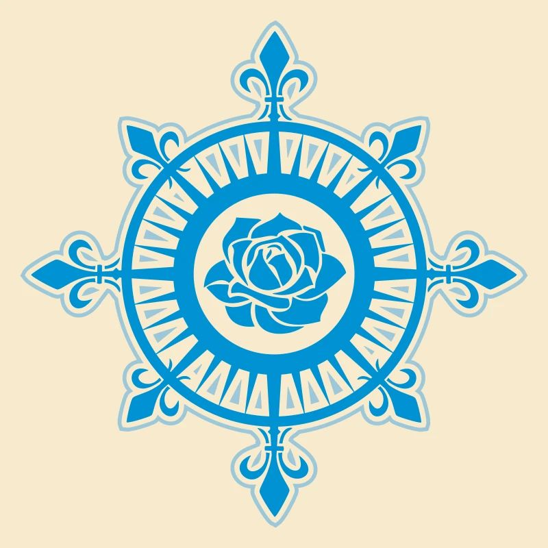 Compass Rose, Fleur de Lis, Sailing, Sea, Sailor