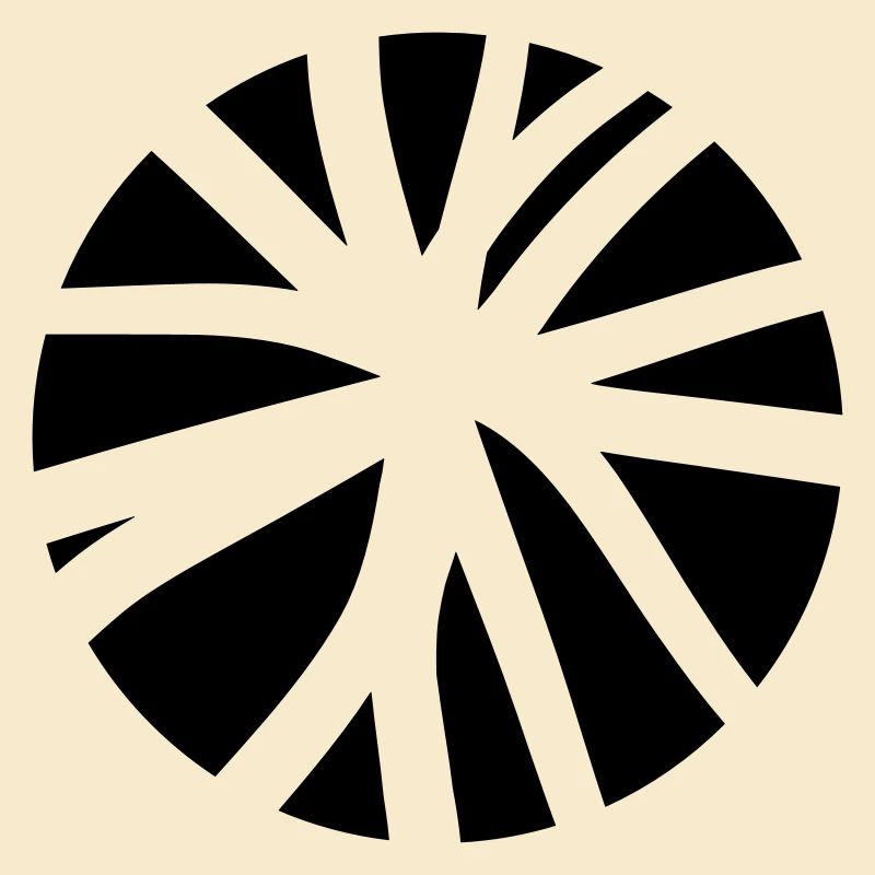 Cercle des lignes de conception d'art rayures