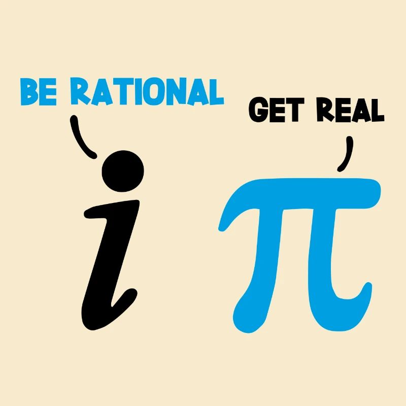 Mathe Spruch Rational Real Geschenk