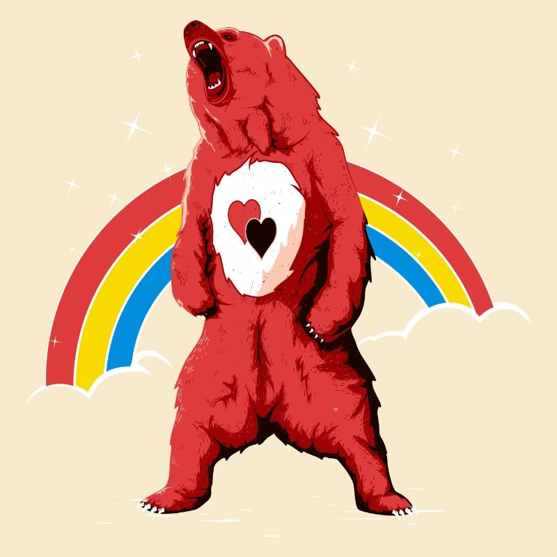 Rainbow bear