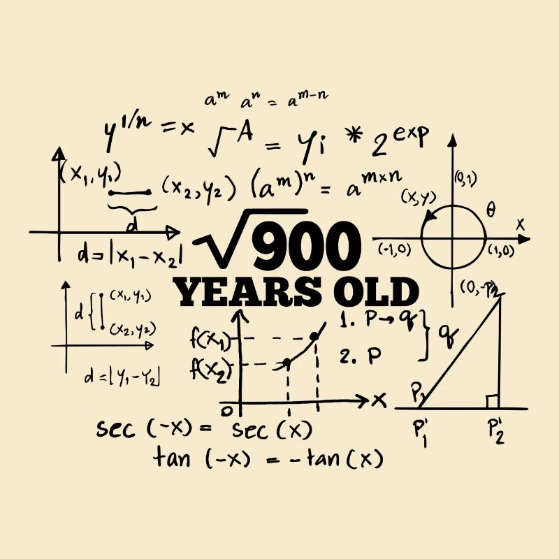 30 Years Mathe Geschenk