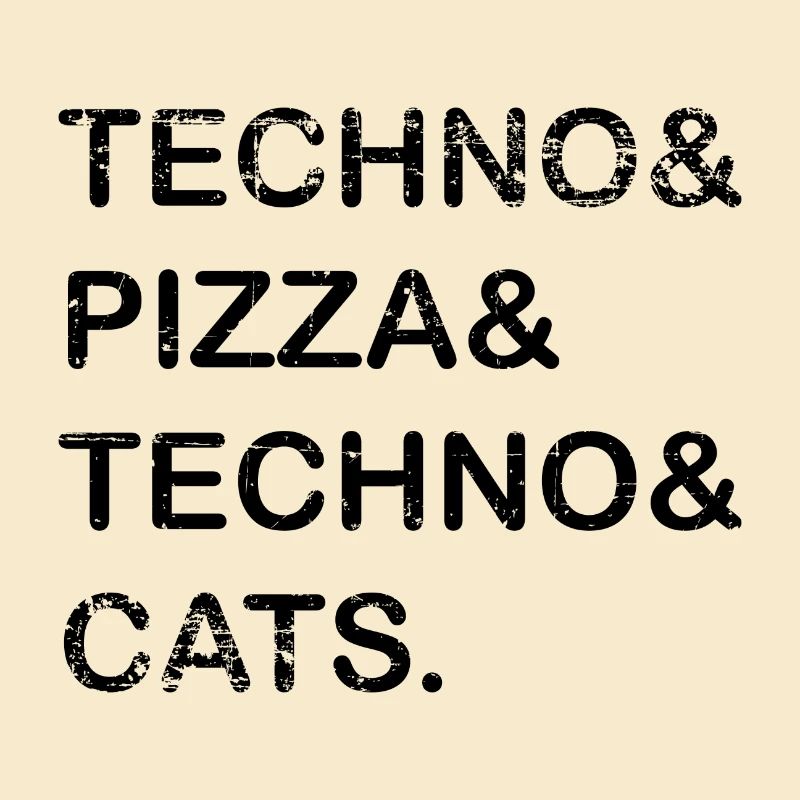 Techno Pizza Techno Cat's Gift