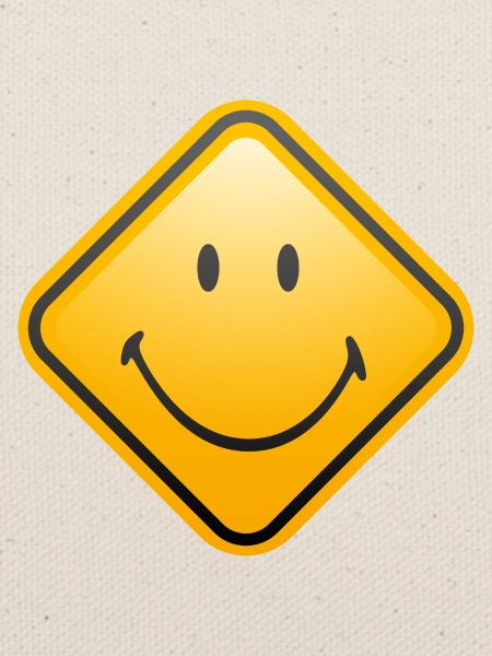 Smiley Shield happy