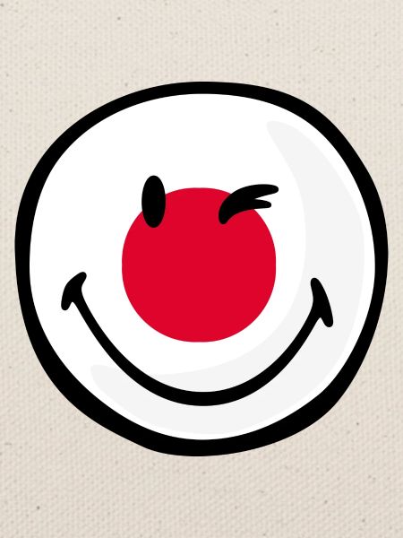Smiley Flag Japan