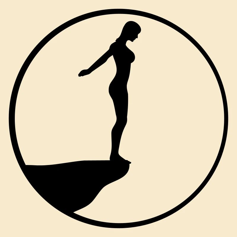 Klippenspringerin Logo Design