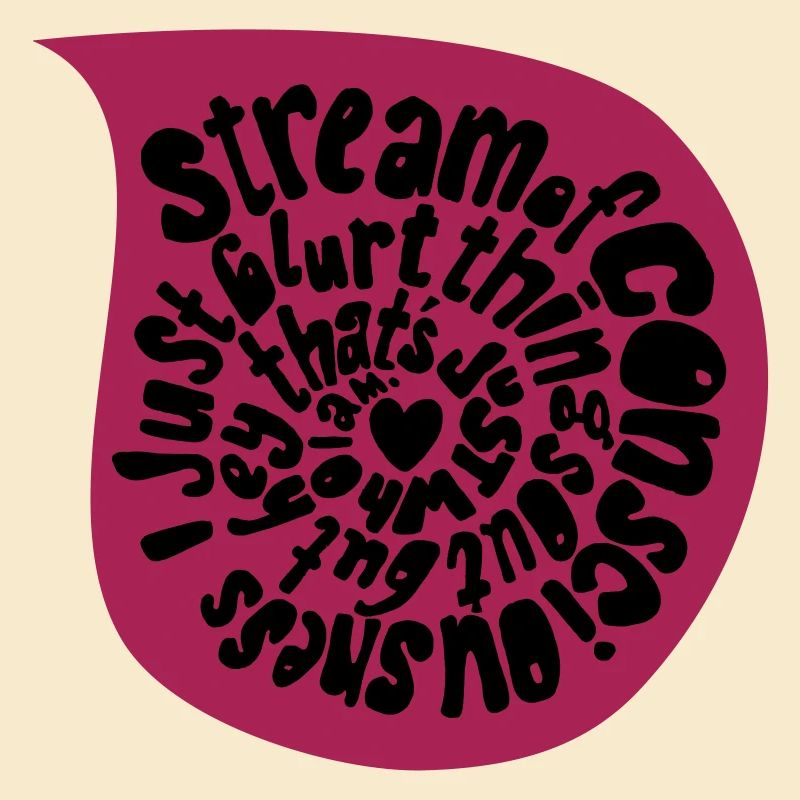 jet de conscience dans une gouttelette