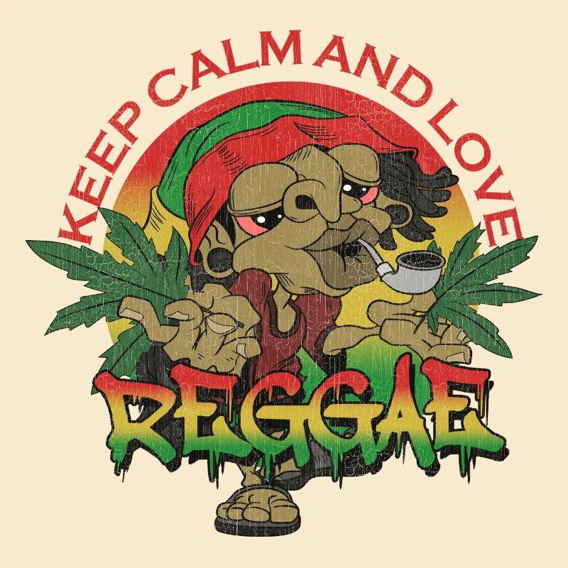 keep calm and love reggae