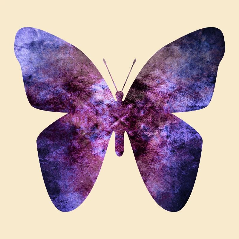 Lila Schmetterling