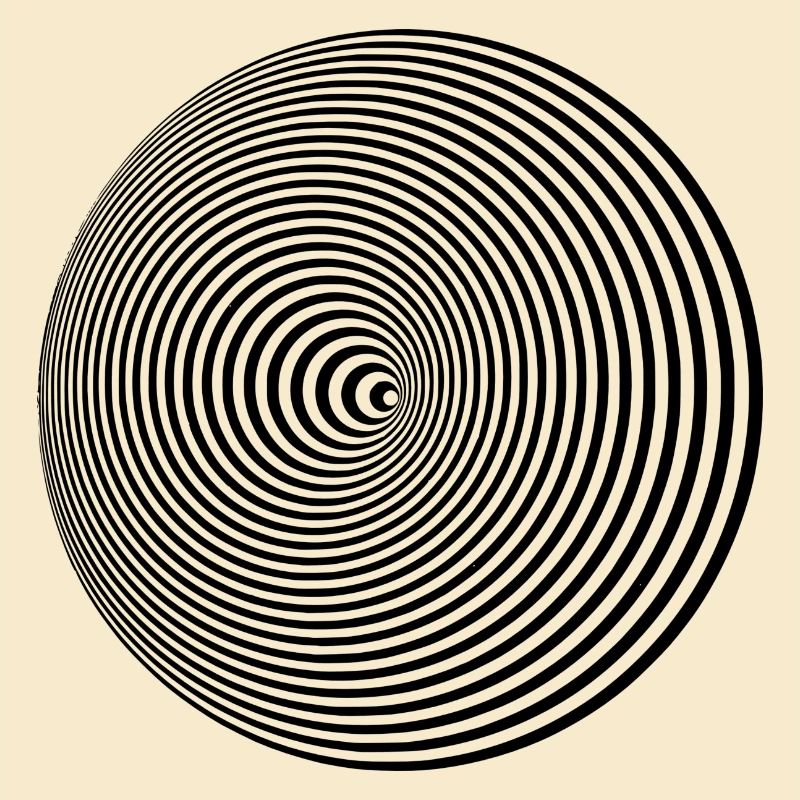 Kreis Illusion Geschenkidee Geschenk