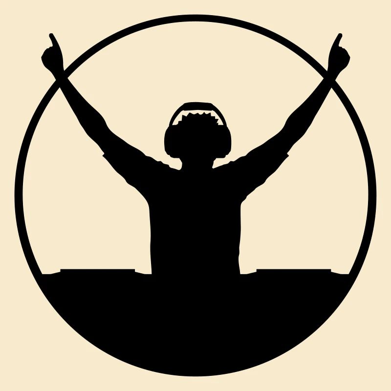 Ring DJ silhouette