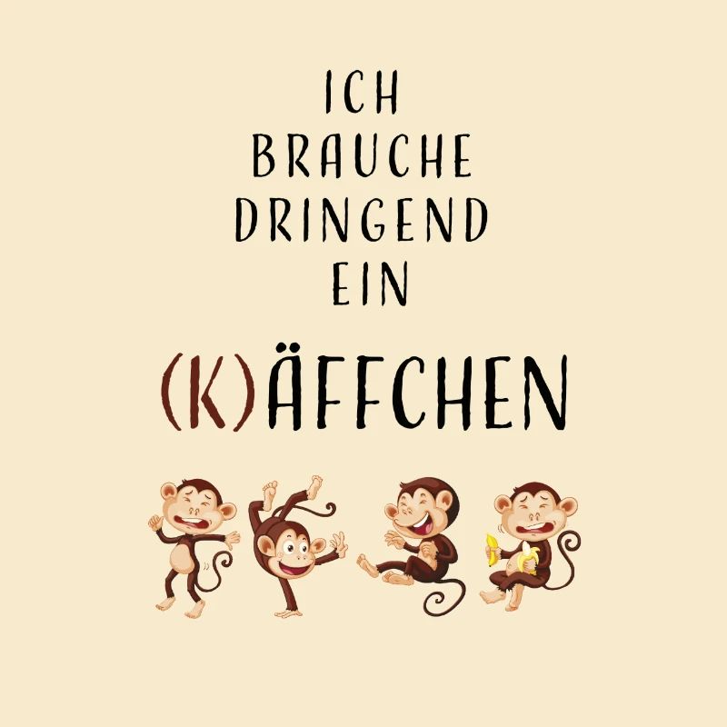 Ich brauche dringend ein (K)Äffchen - Geschenkidee