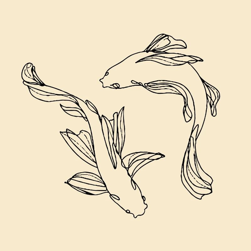 Ying Yang Fische