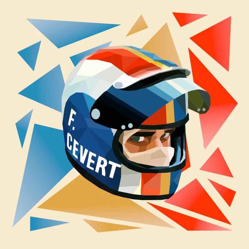 Francois Cevert Helmet