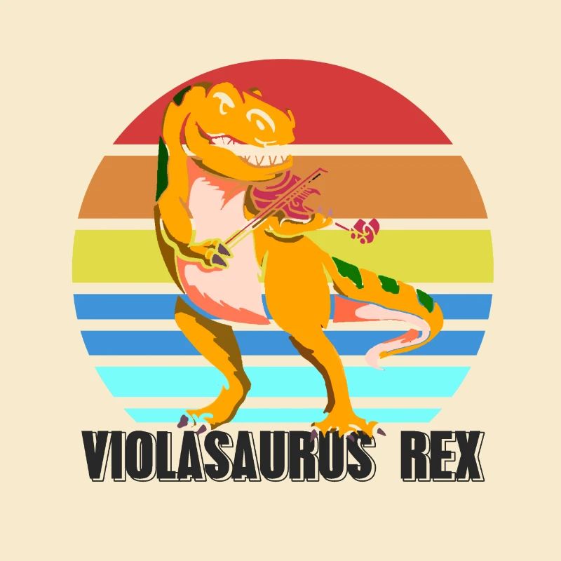 Bratsche Dinosaurier