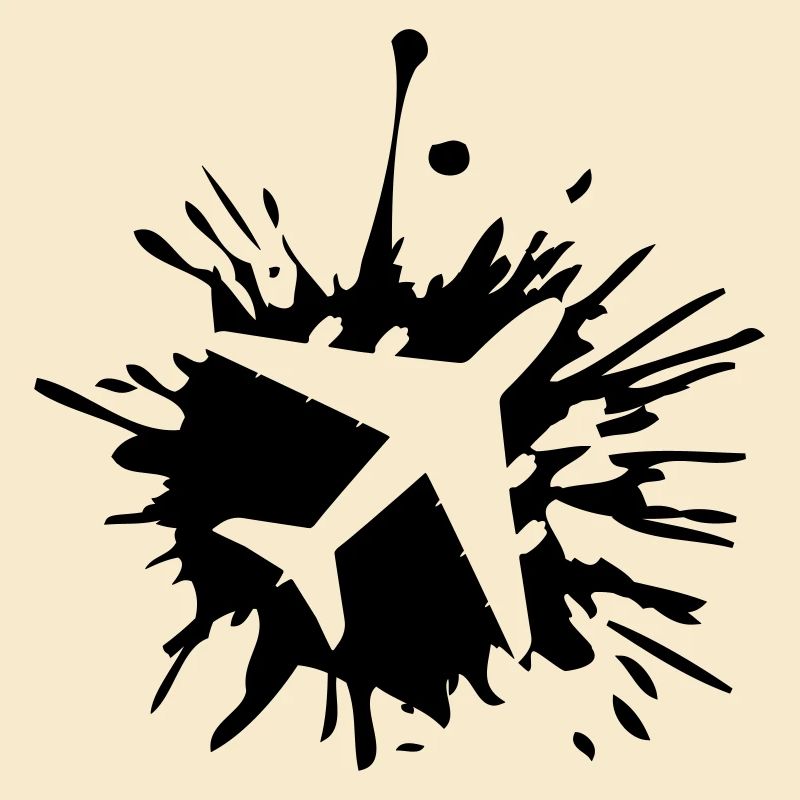 Drops airplane blobs
