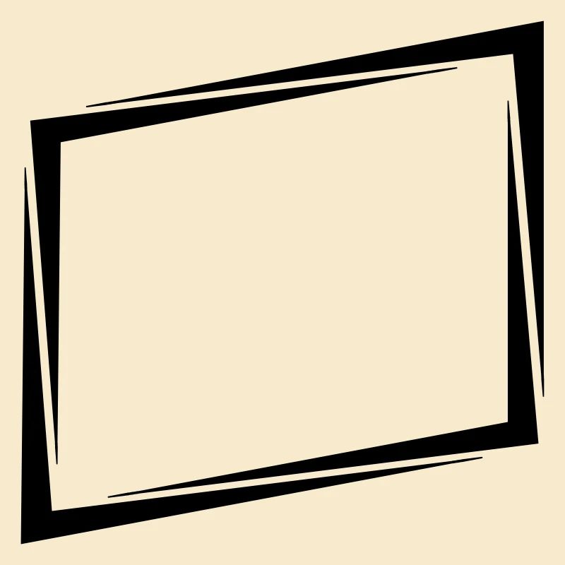 Shield rectangle frame