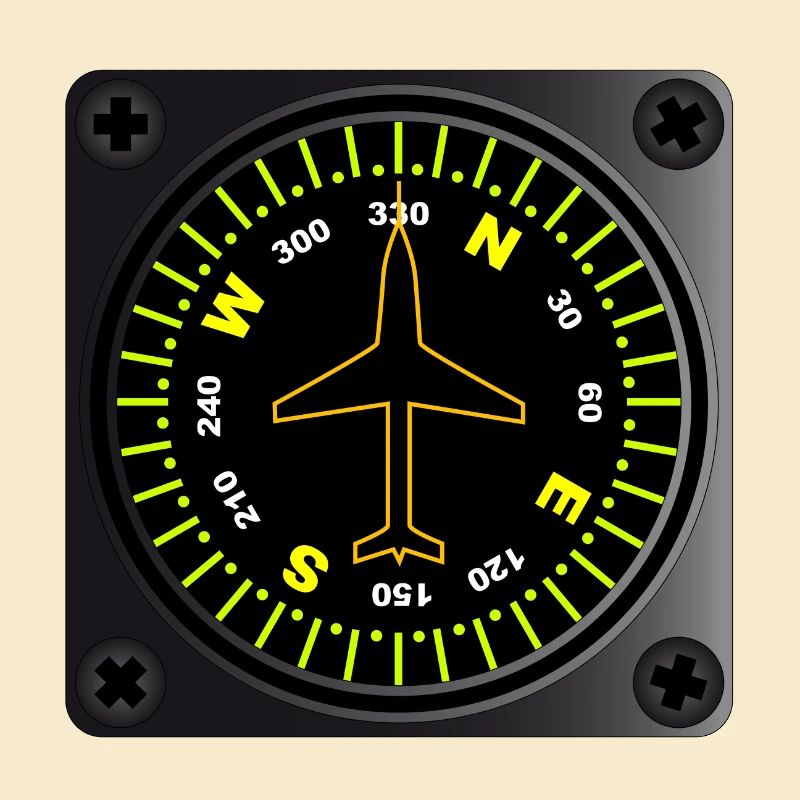 Flugzeugkompass