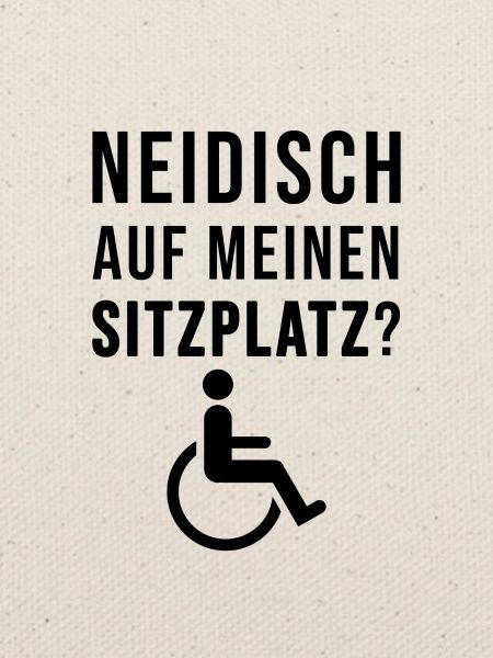 Neidisch auf meinen Sitzplatz?