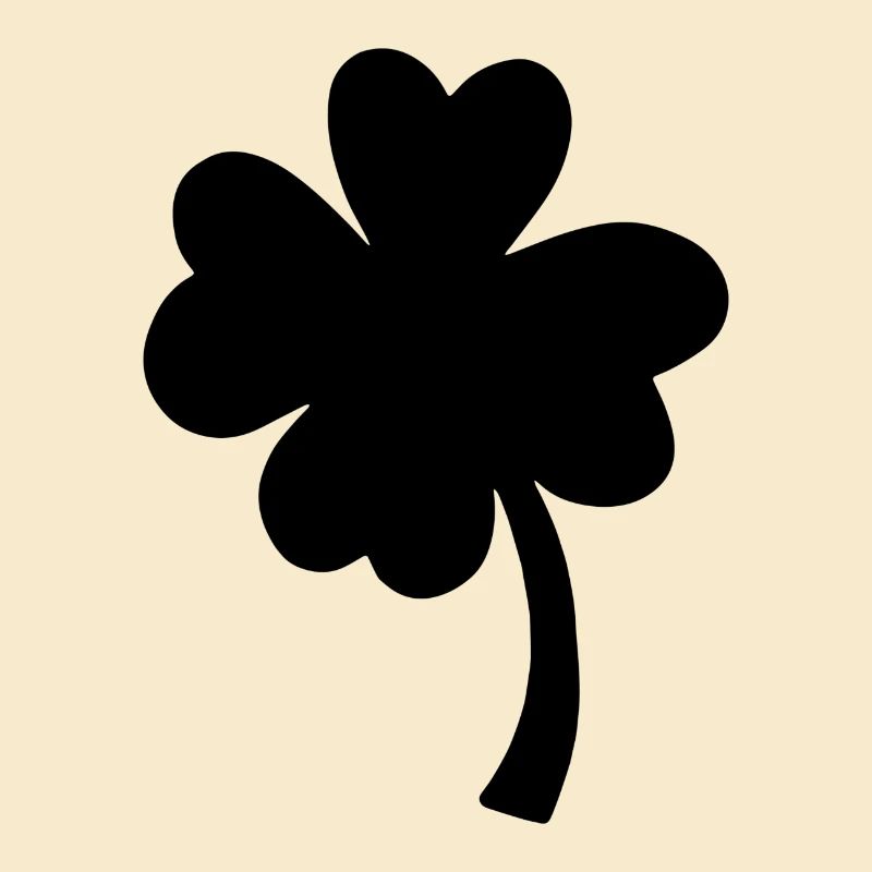 Vierblättriges Kleeblatt - Glück - Saint Patrick