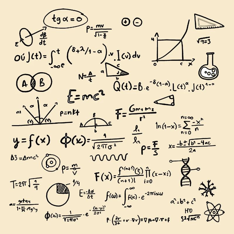 maths noir