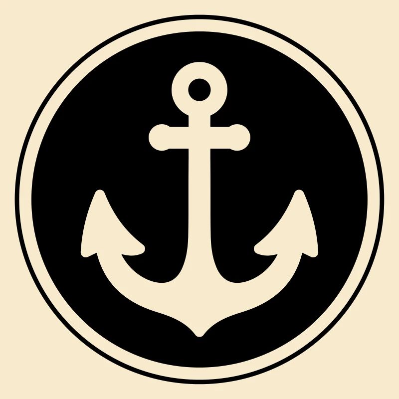 anker symbol icon kreis