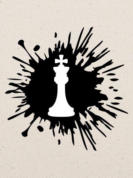 Farbe Klecks Schach