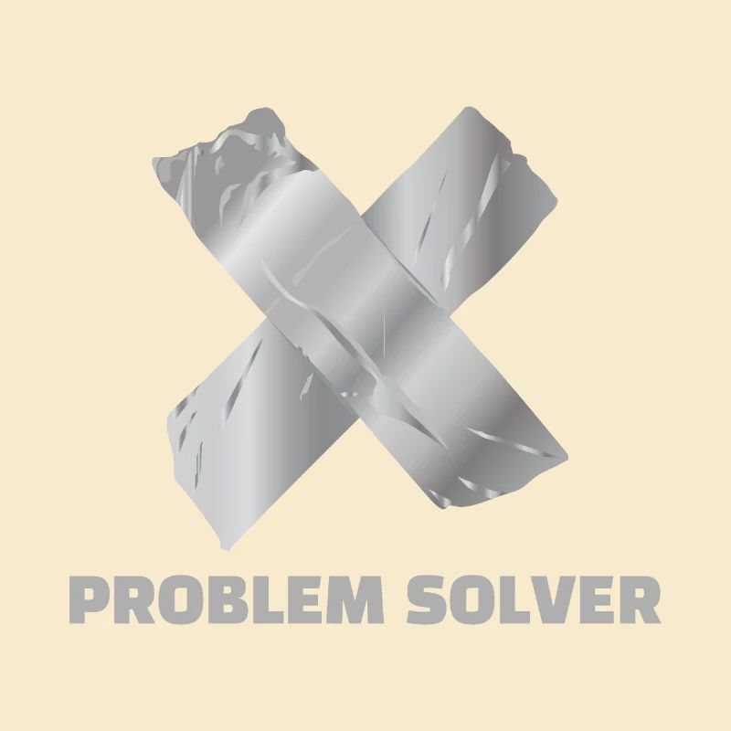 Duck Tape Problem Solver Lustige Geschenkidee