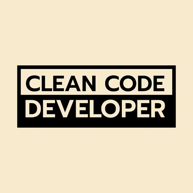 Clean Code Developer Coder Programmer Gift