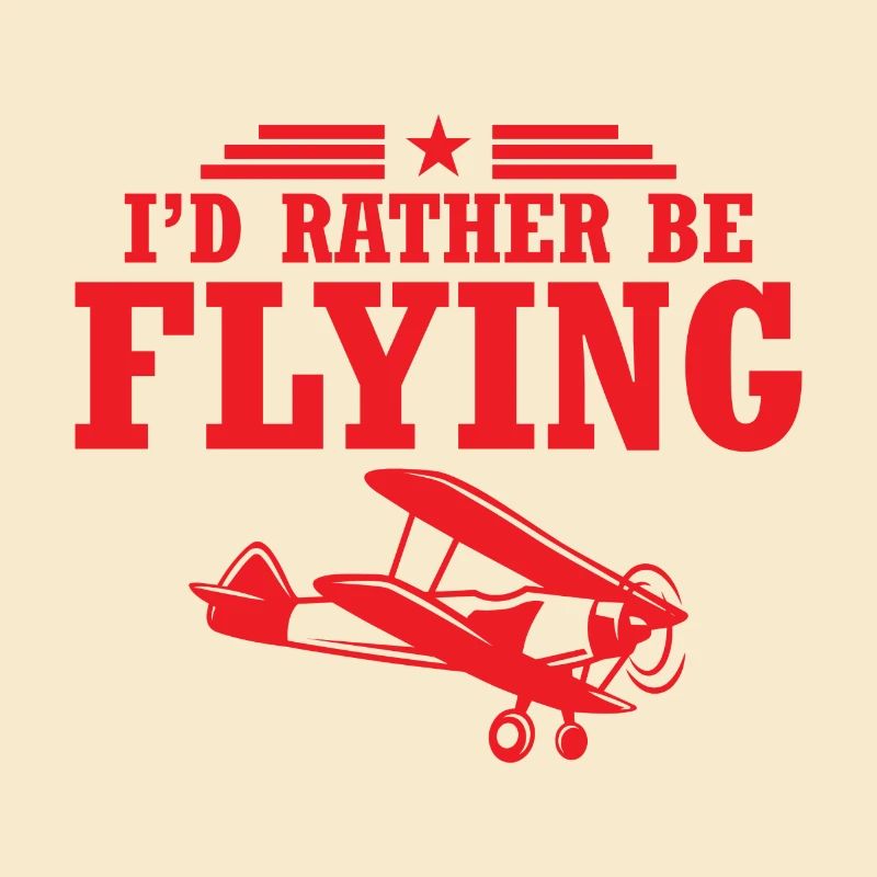 Flying Pilot Luftfahrt Geschenk Flugzeug