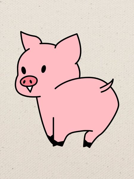 Süßes Schwein