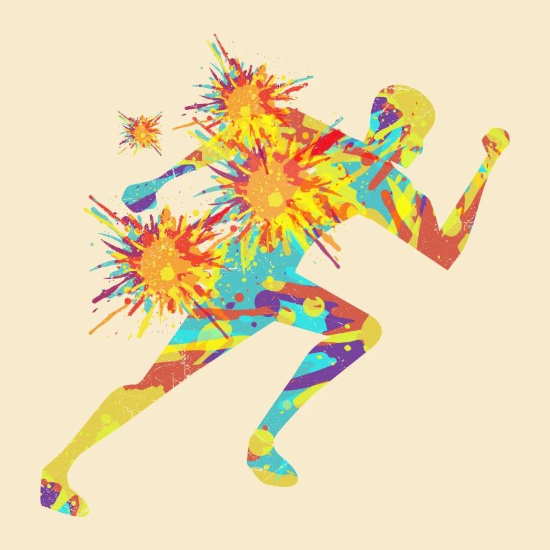 Splash Runner Jogger Marathon Half Marathon Gift